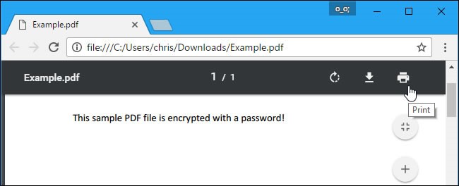 Encrypted With A Password